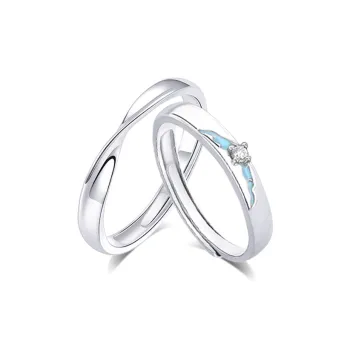 KUMET Sterling Silver Rings Unisex