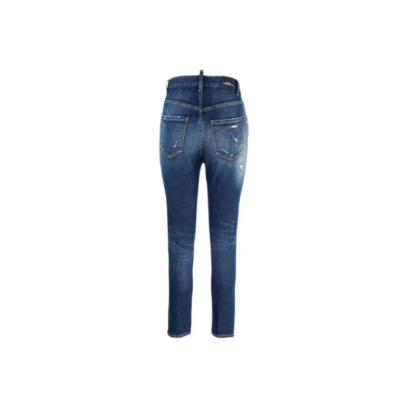 DSQUARED 2 High waisted Slim cut Jeans-1