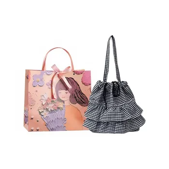 PARK DANCE Fabric Shoulder Bag Regular Women's Multicolor