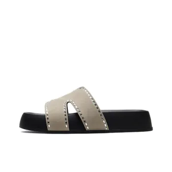 AGSDON Quiet Slip Resistant Slide Slippers Women's