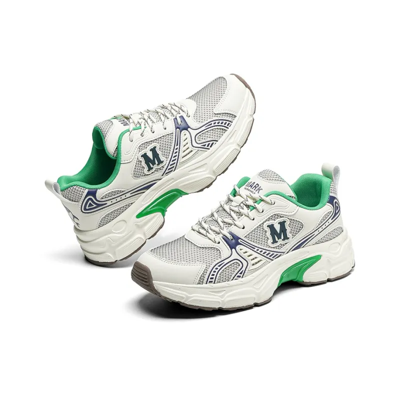 FAIRWHALE Slip Resistant, Abrasion Resistant, Lightweight Low Top Chunky Sneakers Men's-2