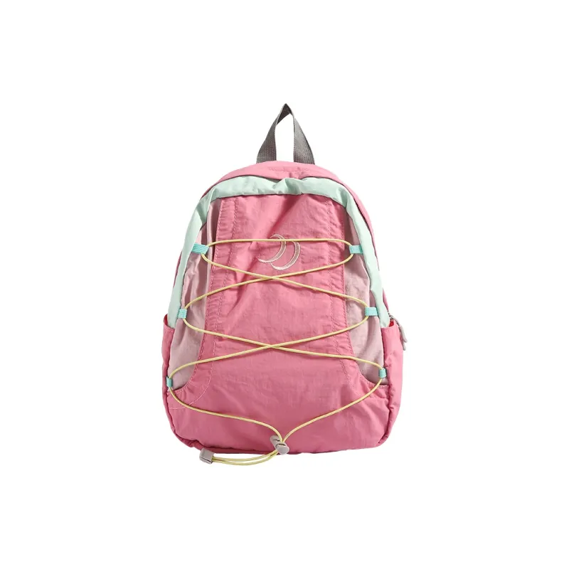 WICKBUEN Fabric Backpack Regular Unisex Yellow/Pink-6