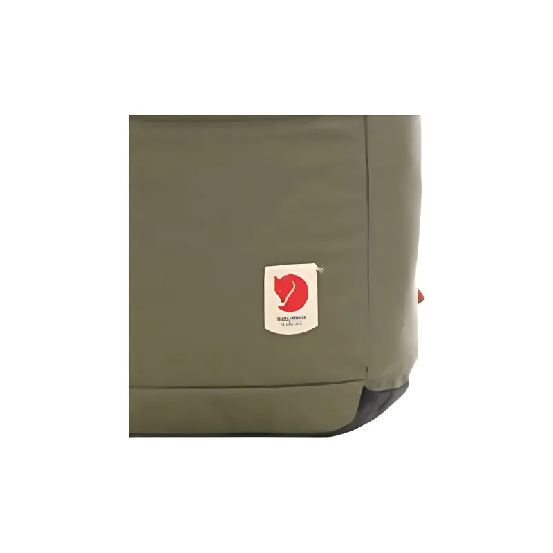 Fjallraven Nylon Fabric Backpack Unisex Olive Green-4