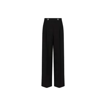 GIORGIO ARMANI Single pleat Silk Crêpe Cady Trousers