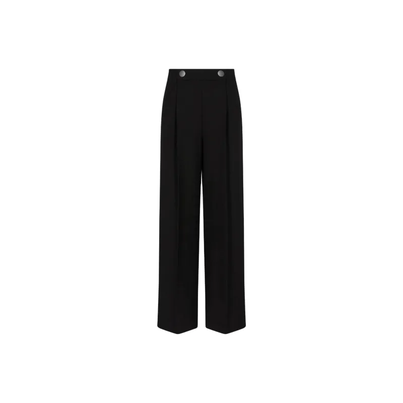GIORGIO ARMANI Single pleat Silk Crêpe Cady Trousers-0