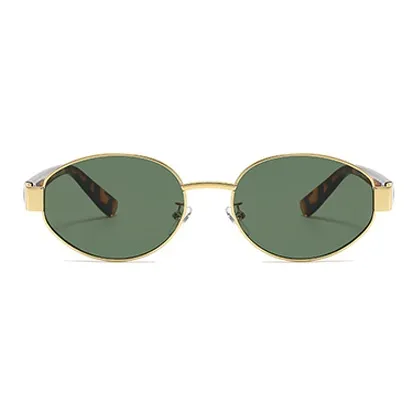 NOME Metal Oval Sunglasses Unisex-16