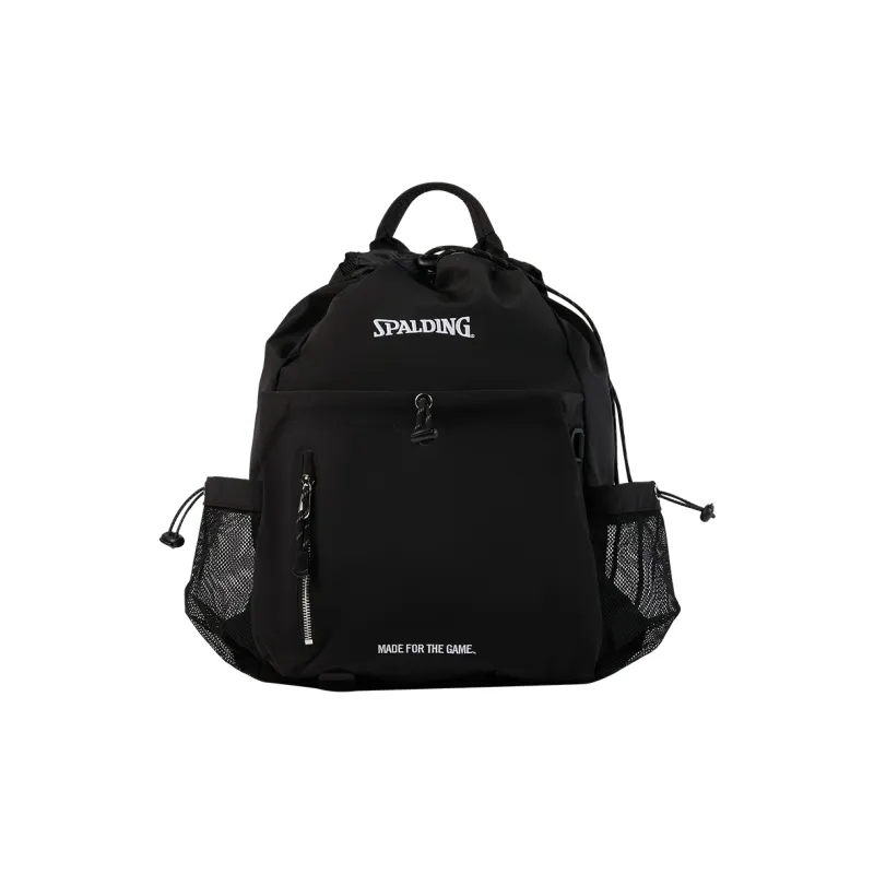 SPALDING Polyester Backpack Regular Unisex Black-0
