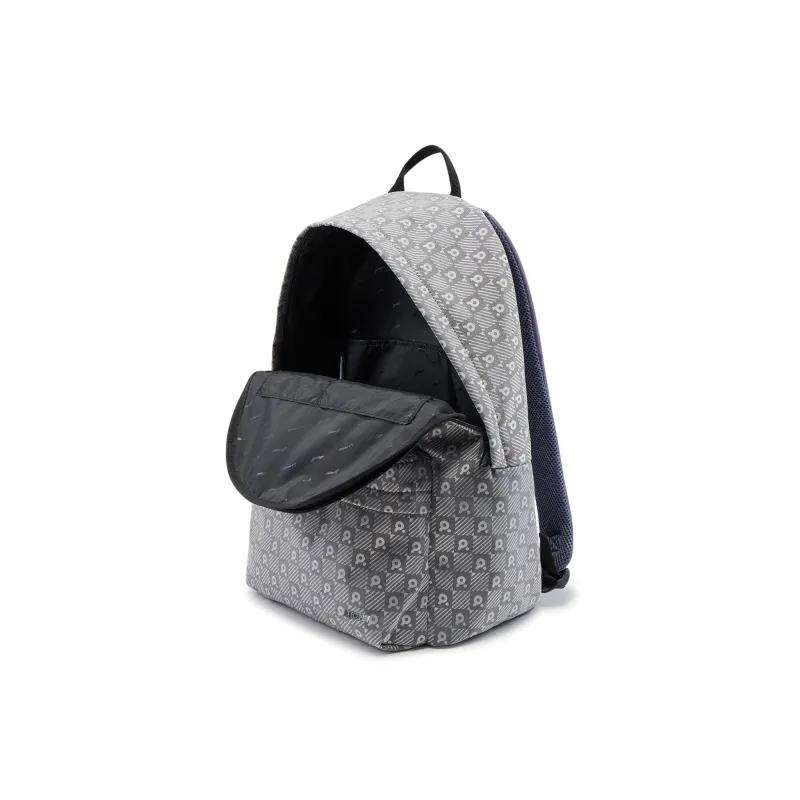 LiNing Polyester Backpack Unisex Classic Monogram Jacquard All Over Print-4