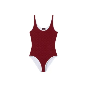 GUCCI One piece Swimsuit Women's Red