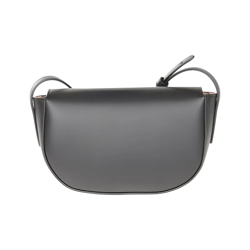 FRENZLAUER Cow Leather Shoulder Bag Regular Women's Black-2