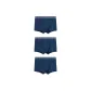 Entering three (dark blue + dark blue + dark blue)