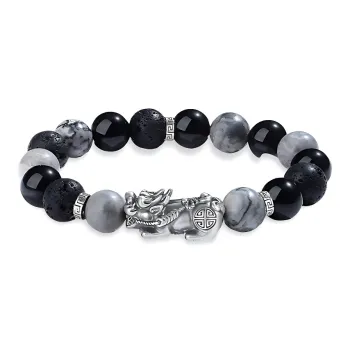 GUDS GAVE Obsidian Bracelets Unisex
