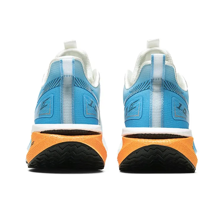 NFL Low Top Physical Fitness Test, Physical Exam, Sprint Racing Training, Long Distance Running Shoes Men's White Blue-4