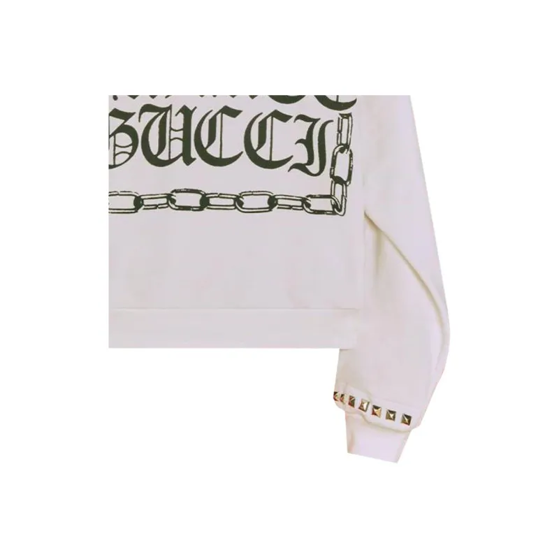 PALACE X GUCCI Printed Cotton Jersey Stud Sweatshirt-3
