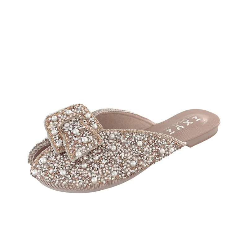 WUJI Slip Resistant Abrasion Resistant Closed Toe Slippers Women's-10