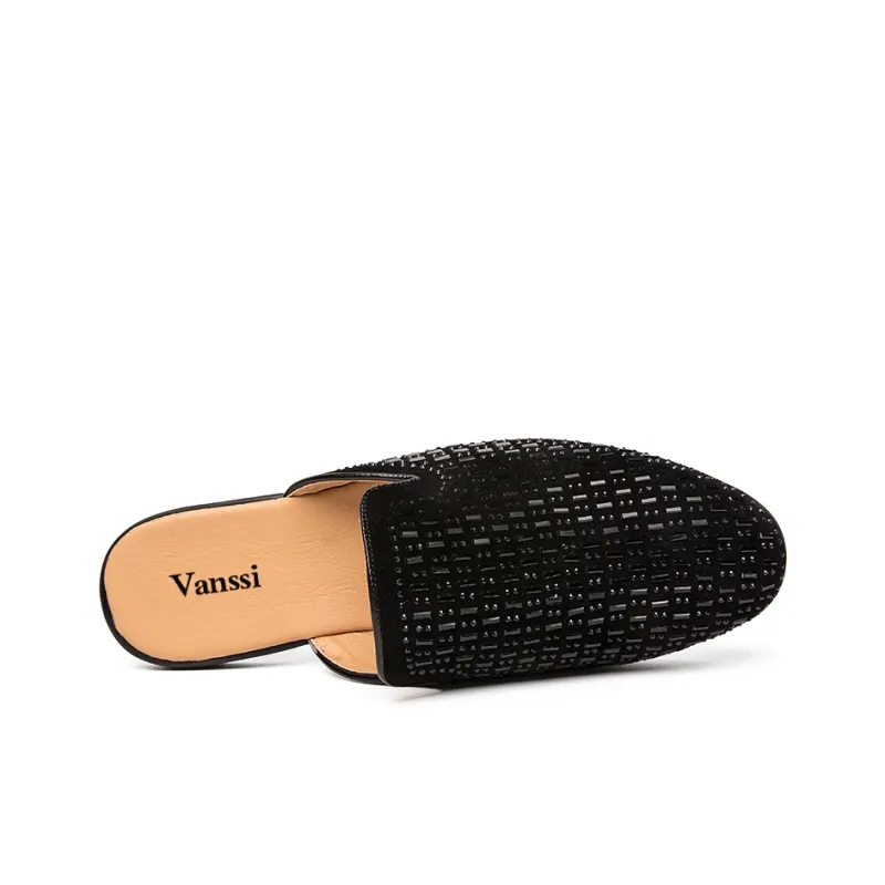 VANSSI Closed Toe Slippers Men's-6