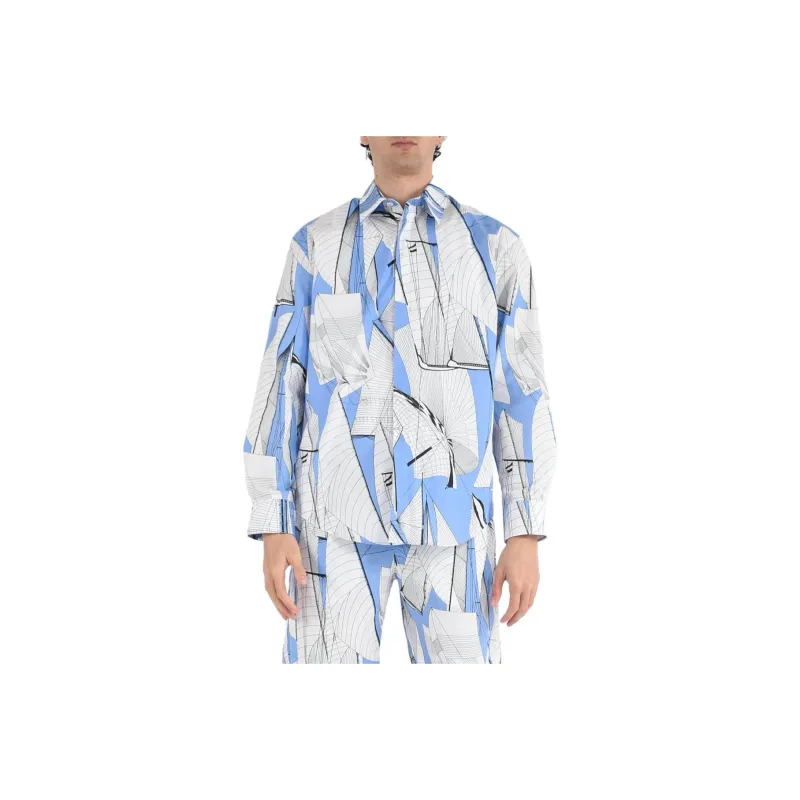 MSGM Sail Race Shirt-0
