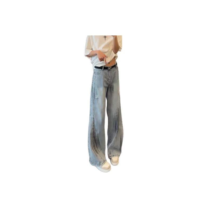 DABAISHA Jeans Unisex Light Blue-0