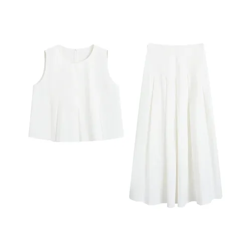 ZIHAN Two Piece Skirt Sets Women's