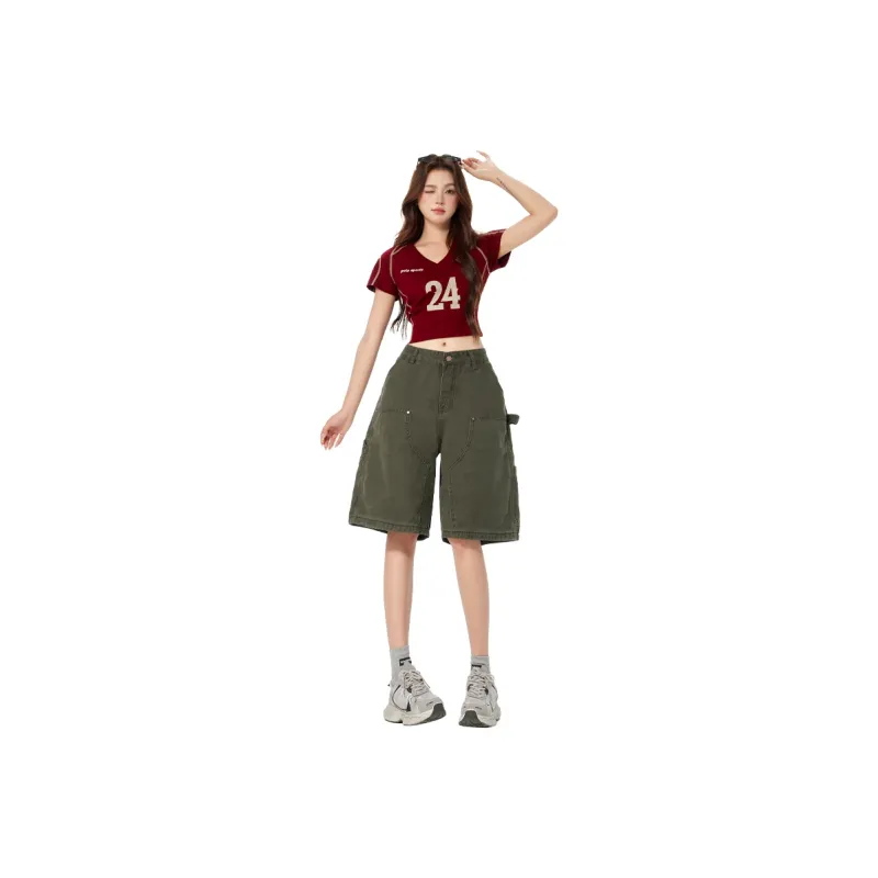 ZAZN Casual Pants Women's Army Green-0