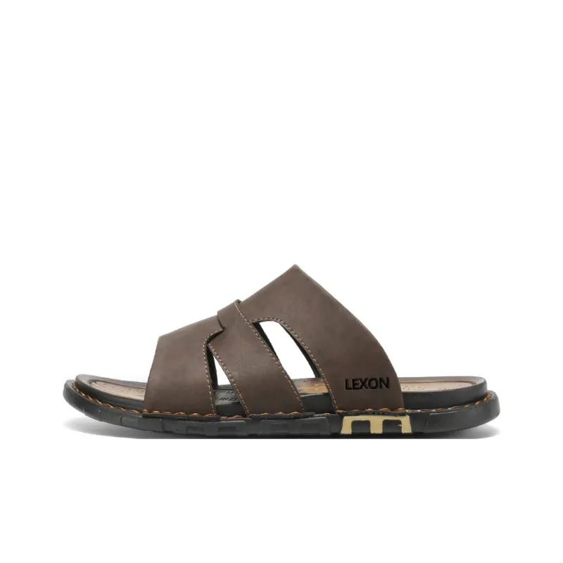 LEXON Rubber Sole Odor Resistant Slide Slippers Men's-4