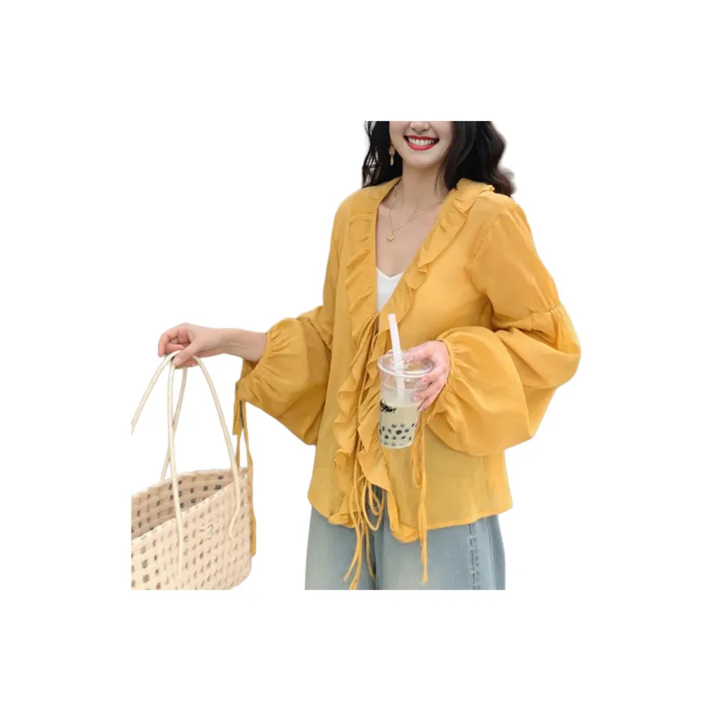 Wbwq Shirts Women's Yellow-1