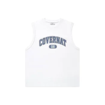 COVERNAT Tank Tops Unisex White