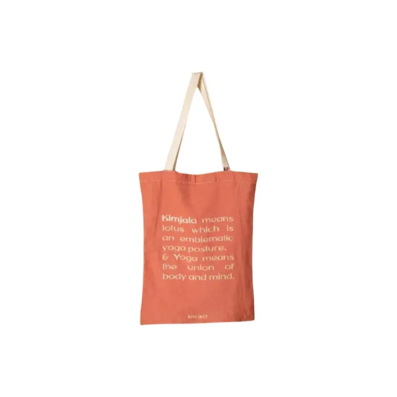 DECATHLON Cotton Shoulder Bag Women's Orange-1