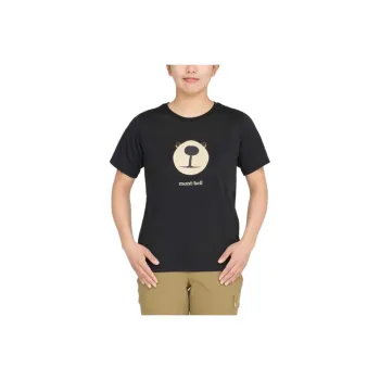 MONTBELL Regular T Shirt Women's Black