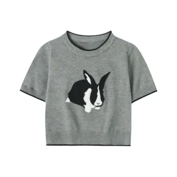 ABBY GODDESS Drop Shoulder Sleeve T Shirt Women's