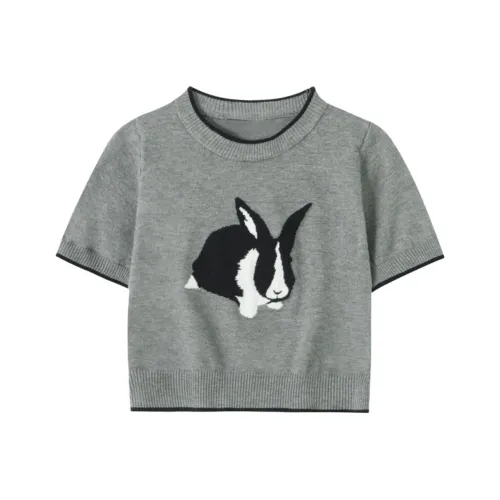 ABBY GODDESS Drop Shoulder Sleeve T Shirt Women's