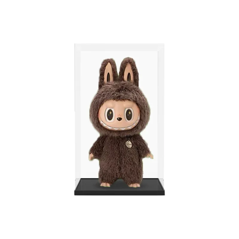 LIGHT YOUR BRICKS Compatibility Bubbles Matlabubu And ZIMOMO Vinyl Doll Display Case Model Accessories-5