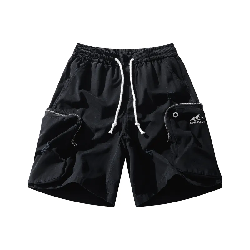 Yiwen Cargo Shorts Unisex-0