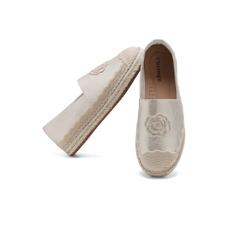 C°BANNER Espadrilles Women's Silver-4