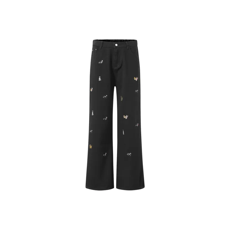 SIMPLE RIMLESS/SRME Jeans Unisex-0