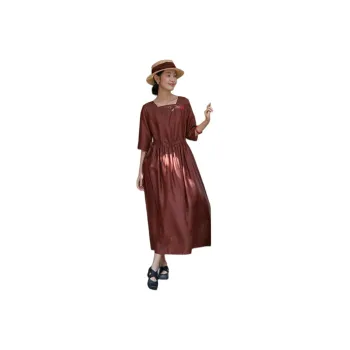 JIXIANGYUER Long Sleeved Dress Women's
