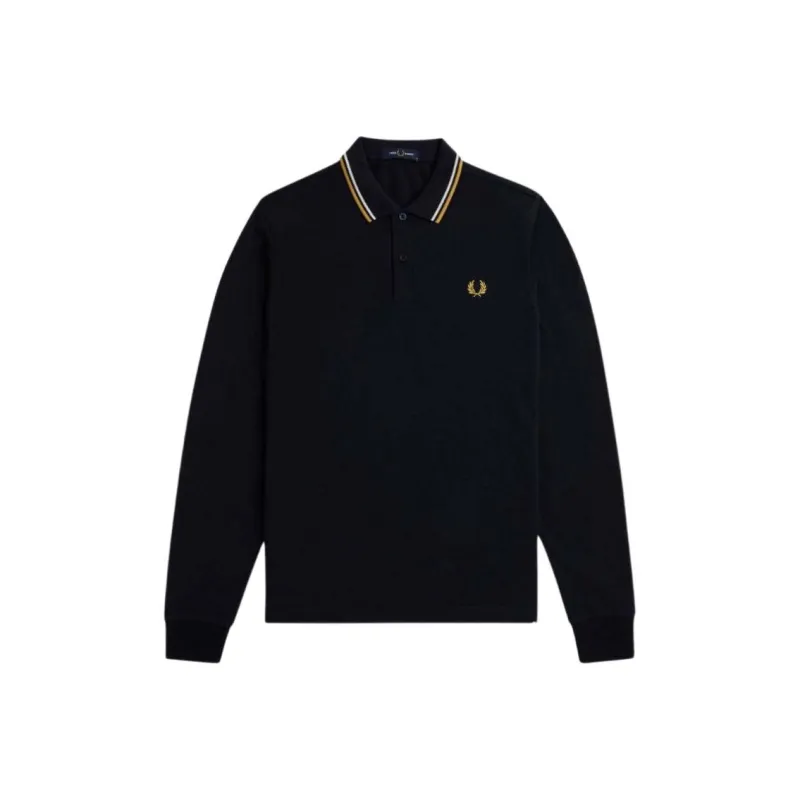 FRED PERRY Polo Shirt Men's Black-0