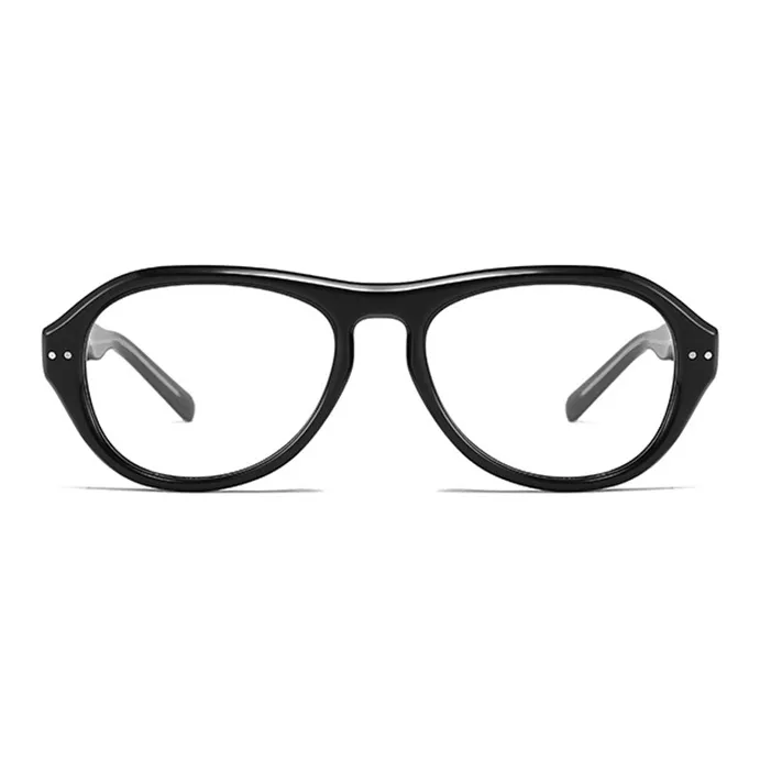 JIANGDAREN Plate Frame Round Sunglasses Unisex-6