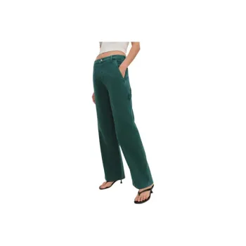 REFORMATION Diego Mid Rise Baggy Utility Jeans Women's
