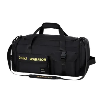 Warrior Nylon Fabric Travel Bag 40L Unisex Black