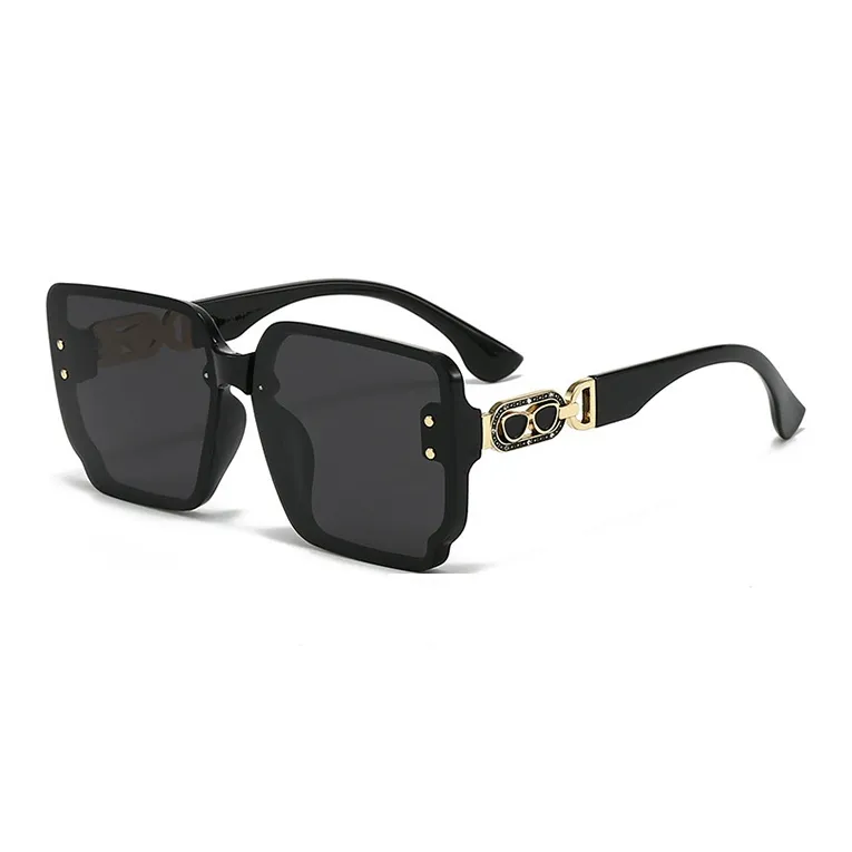YUZHAOLIN Metal PC Square Sunglasses Unisex-0