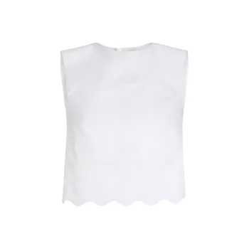 Patou Poplin Crop Top