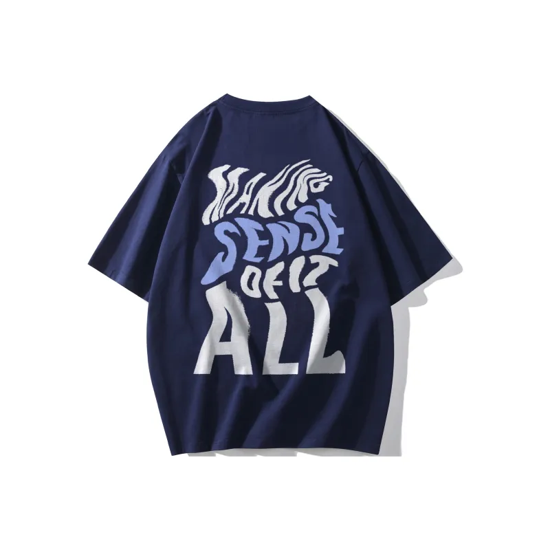 TONYKRZ T Shirts Unisex Navy Blue-1