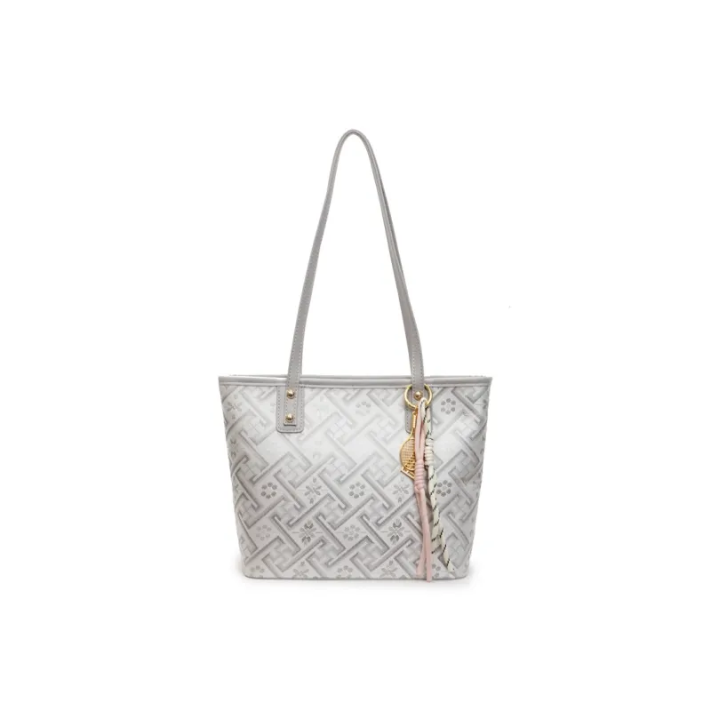 Miss Angel Fabric Shoulder Bag Women's Multicolor-3