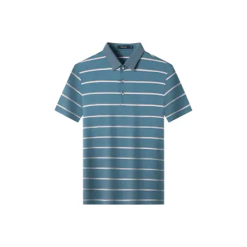 Loz Polo Shirts Men Gray Blue
