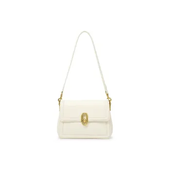 Simedin Cow Leather Shoulder Bag Trumpets Women's Multicolor