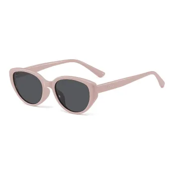 CAPONI TR/Memory Plastic Square Sunglasses Unisex Tea Brown