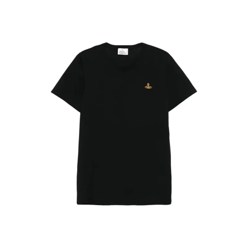 Vivienne Westwood Embroidered Cotton T shirt-0