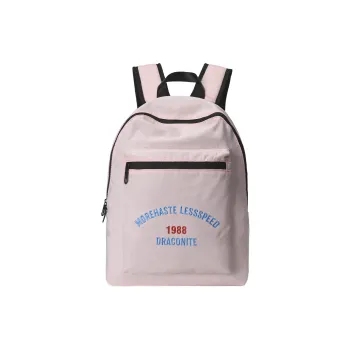DRACONITE Polyester Backpack Unisex Dusty Pink