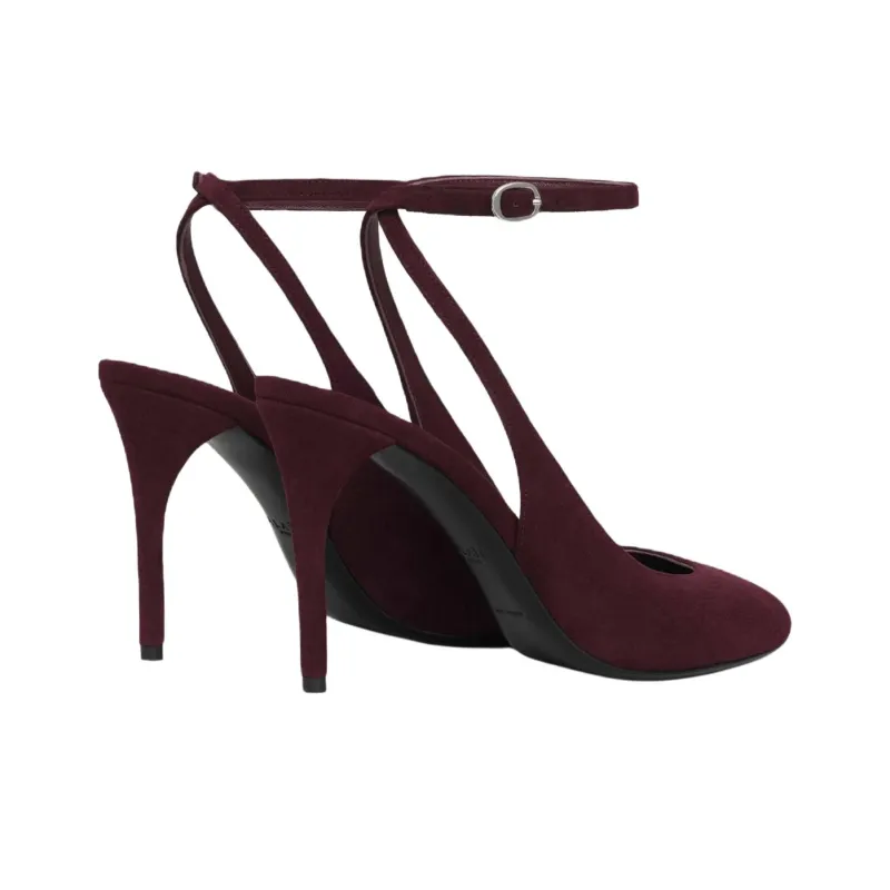 Alaia Décolleté Slim Heel High Heels 9cm Women's Dark Red-3